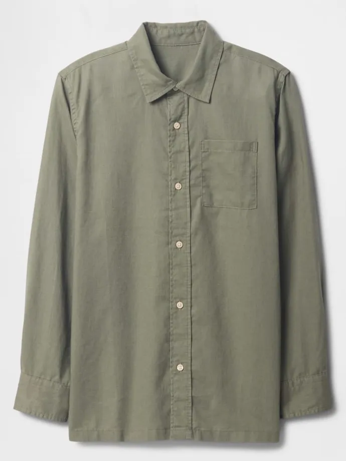Hemd in Khaki