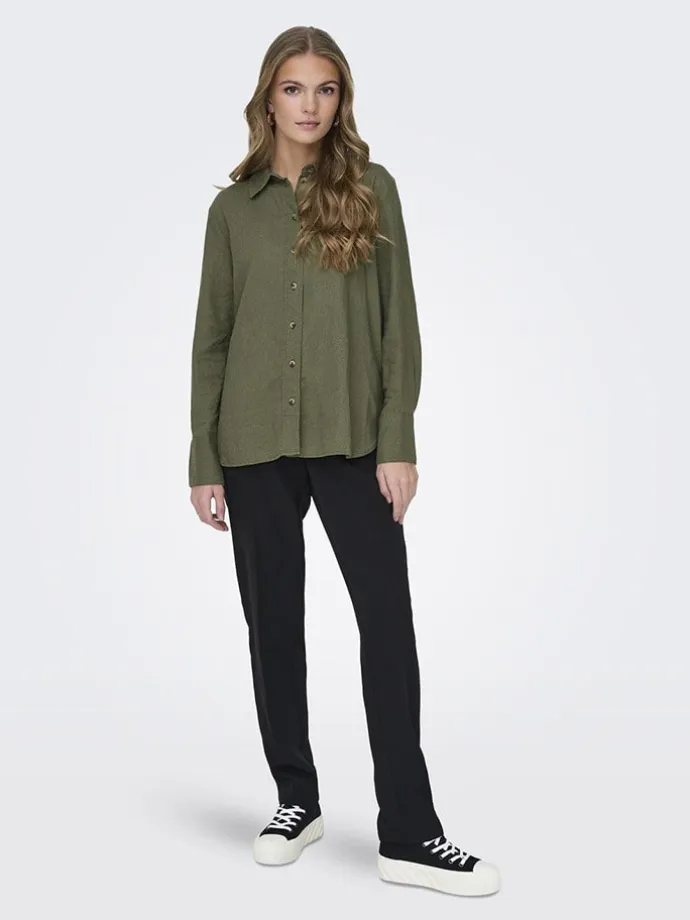 Hemd in Khaki