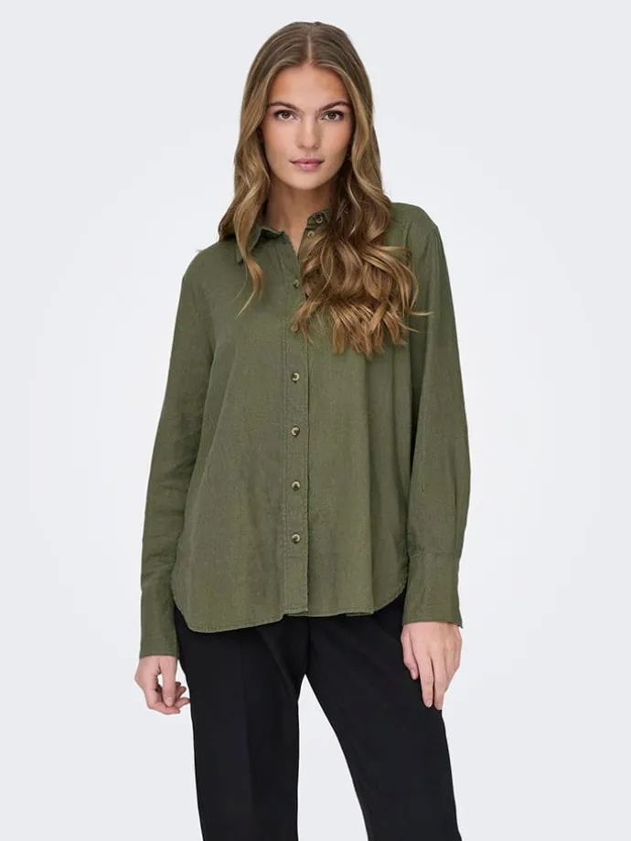 Hemd in Khaki