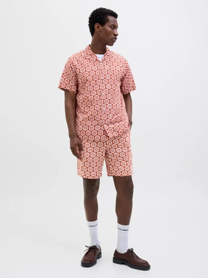 Hemd in Rot/ Rosa