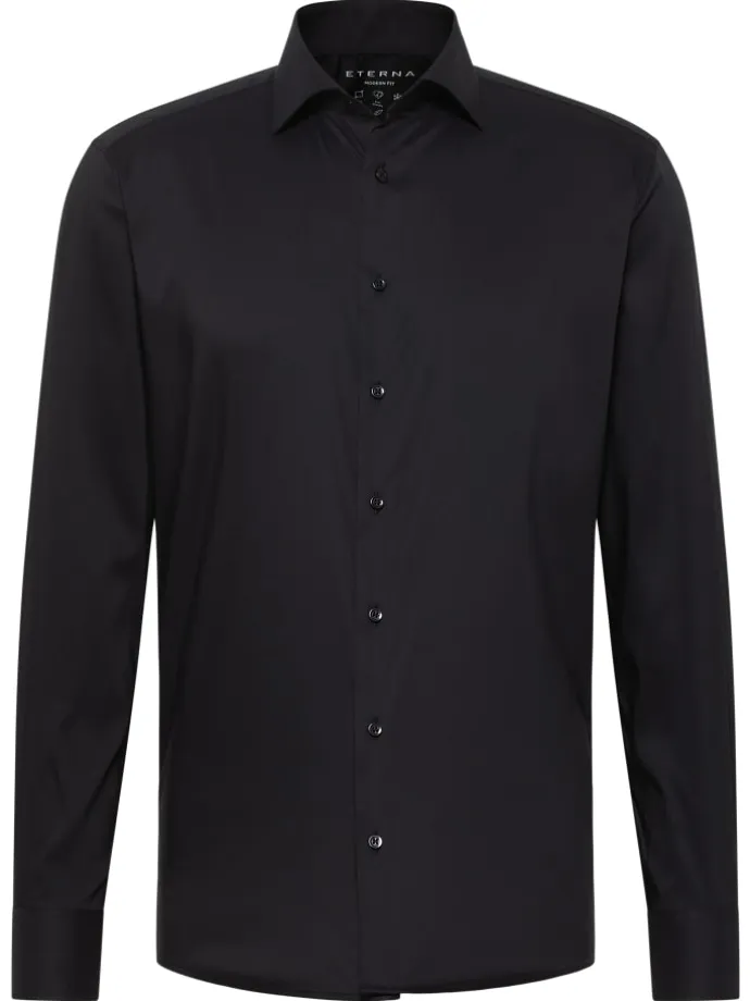 Hemd MODERN FIT in schwarz