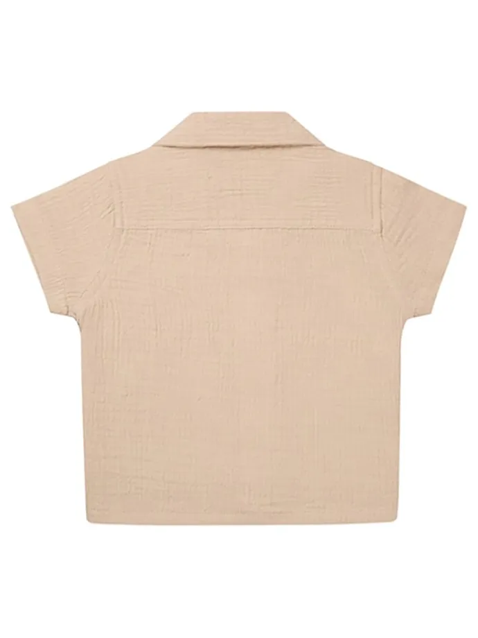 Hemd "Obonas" in Beige