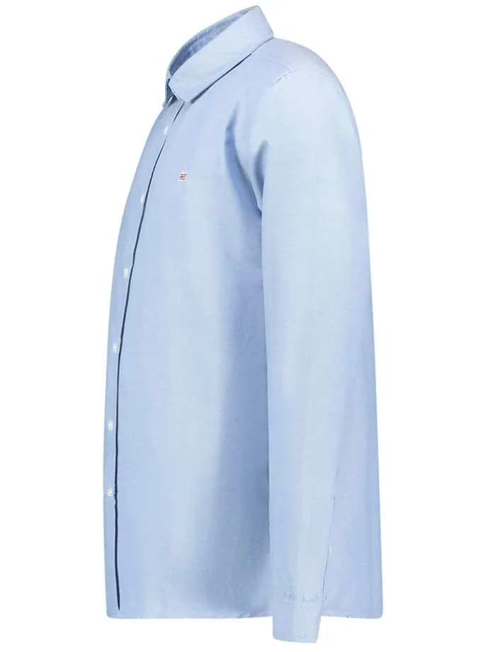 Hemd "Zac" - Regular fit - in Hellblau