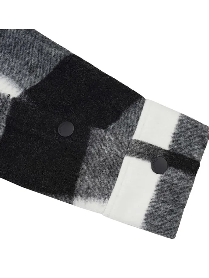 Hemdjacke "Haapavesi" in Schwarz/ Weiß