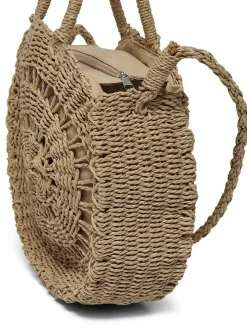 Henekltasche in Hellbraun