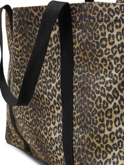 Henkeltasche in Beige/ Braun