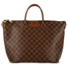Henkeltasche in Braun/ Hellbraun - (B)29 x (H)27 x (T)15 cm