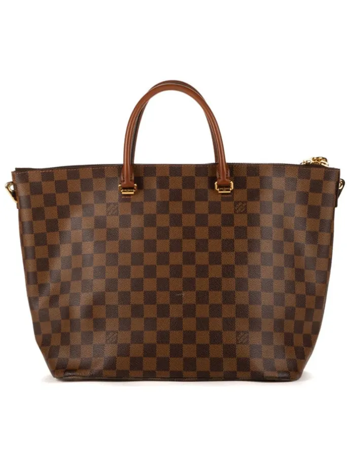 Henkeltasche in Braun/ Hellbraun - (B)29 x (H)27 x (T)15 cm