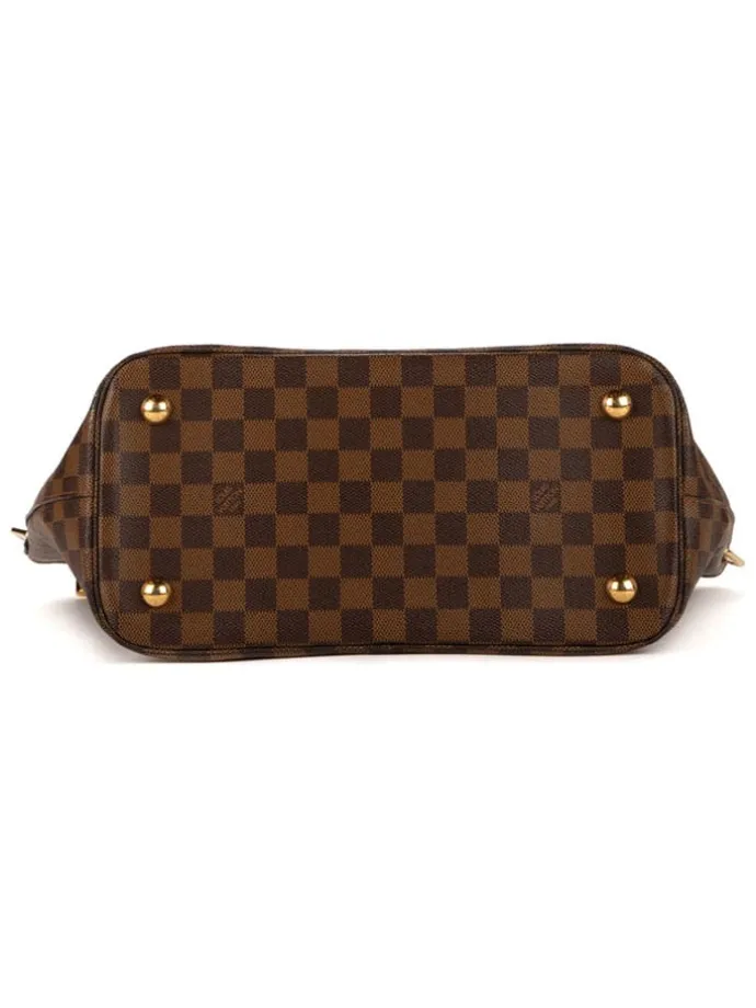 Henkeltasche in Braun/ Hellbraun - (B)29 x (H)27 x (T)15 cm