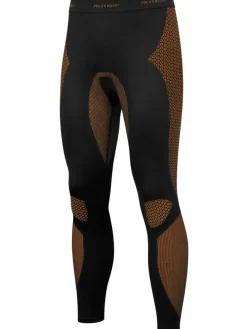 Herren Sport-Funktionsunterwäsche Set Hemd + Hose in Orange