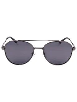 Herren-Sonnenbrille in Anthrazit/ Dunkelblau