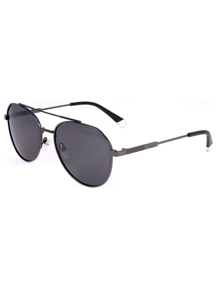 Herren-Sonnenbrille in Anthrazit/ Dunkelblau