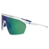 Herren-Sonnenbrille in Grün/ Weiß