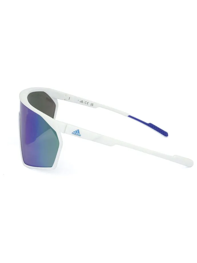 Herren-Sonnenbrille in Grün/ Weiß