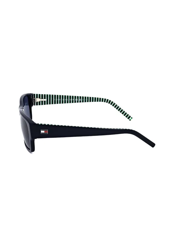 Herren-Sonnenbrille in Schwarz/ Blau