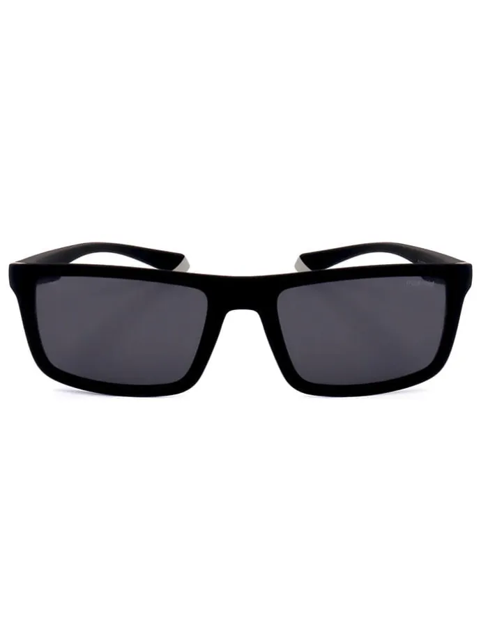 Herren-Sonnenbrille in Schwarz/ Dunkelblau