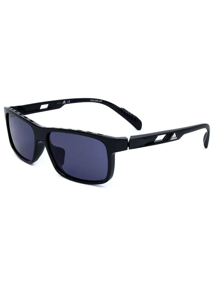 Herren-Sonnenbrille in Schwarz/ Dunkelblau
