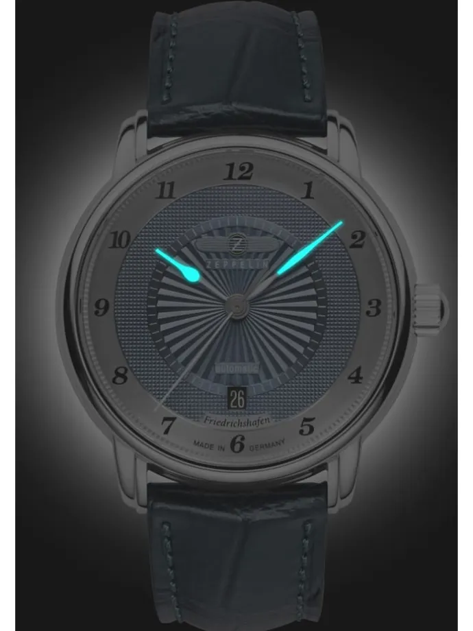 Herrenuhr Automatik Friedrichshafen Blau