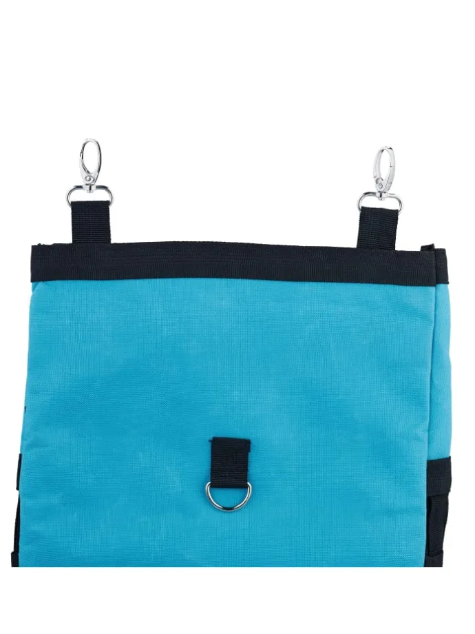 Heutasche in Blau/ Schwarz - (B)30 x (H)30 cm