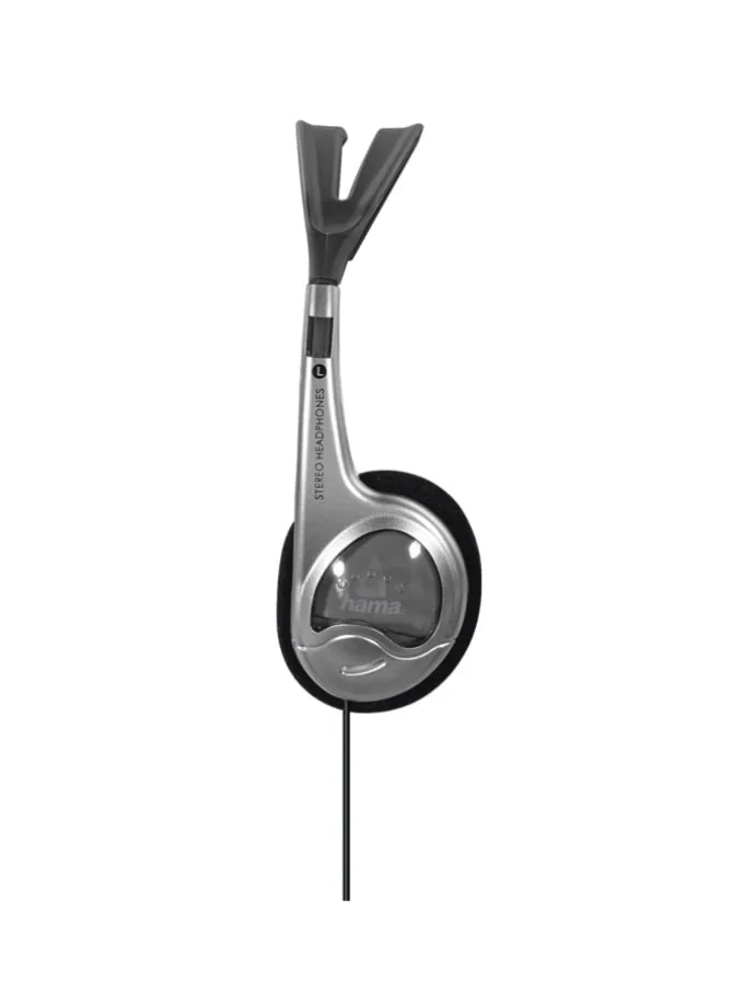 HK-229 Leichtkopfhörer, On-Ear, Super Bass, Silber in Silber