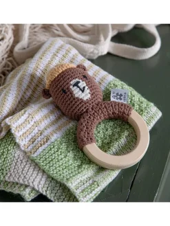Häkelrassel "Bear" - ab Geburt