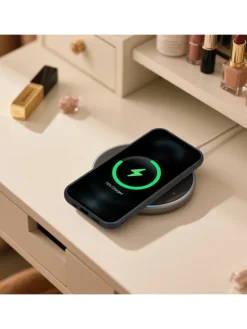 Hülle für Apple iPhone 15 Glitzer Schutzhülle in Schwarz