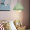 Hängeleuchte in Grün - (H)15 x Ø 25 cm