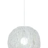 Hängeleuchte "Struwel" in Weiß - Ø 35 cm