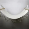 Hängematte in Creme - (B)140 x (H)190 x (T)30 cm