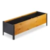 Hochbeet in Natur - (B)118 x (H)32,5 x (T)35 cm