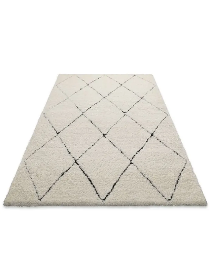 Hochflorteppich STUDIO two in creme beige