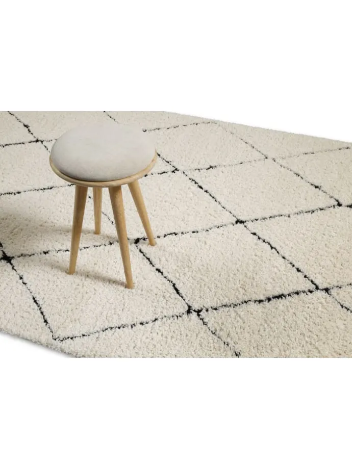 Hochflorteppich STUDIO two in creme beige