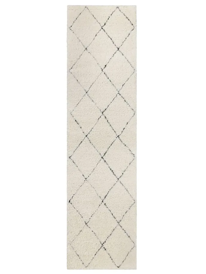 Hochflorteppich STUDIO two in creme beige