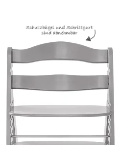 Hochstuhl Alpha Plus - Grey in grau