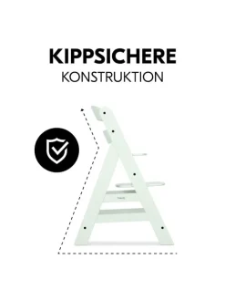 Hochstuhl Alpha Plus Mint - im Sparset inkl. in gruen