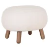 Hocker Savona Weiß 60 x 50 cm