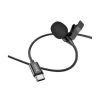 HOCO Telefonmikrofon L 14 in Schwarz USB -C in Schwarz