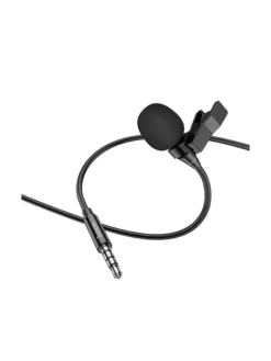 HOCO Telefonmikrofon L 14 in Schwarz USB -C in Schwarz