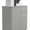 Holz Kommode Sideboard Anrichte Dalosa 4 Schublade in Grau