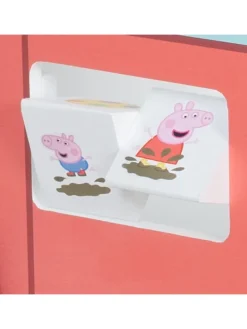 Holz-Schiebebus Peppa Pig – Lauflernhilfe & Puppenwagen, ab 12 Monaten