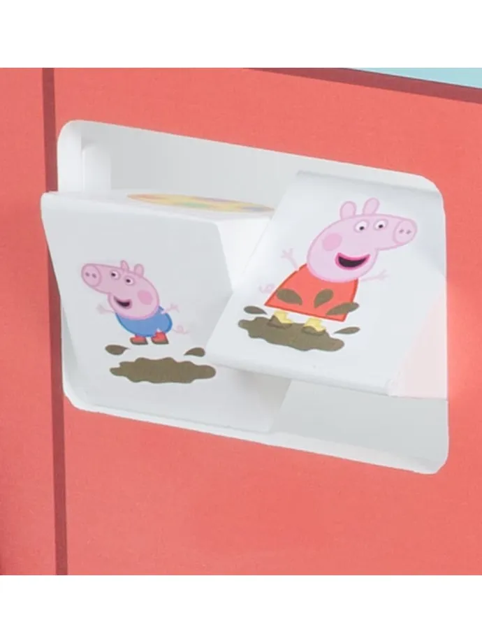 Holz-Schiebebus Peppa Pig – Lauflernhilfe & Puppenwagen, ab 12 Monaten