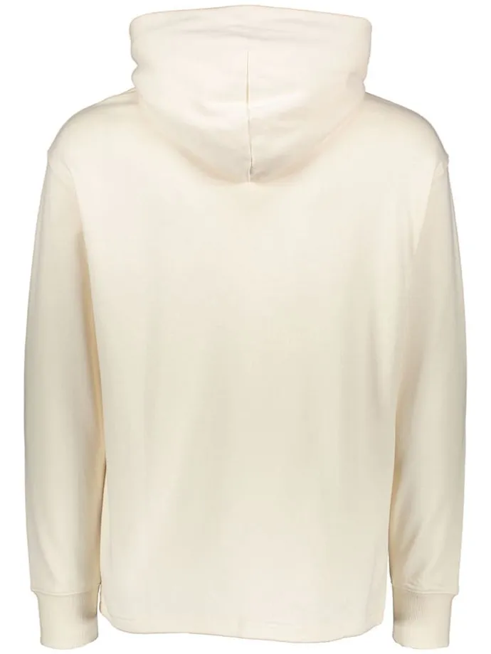 Hoodie "Athletics Linear" in Creme