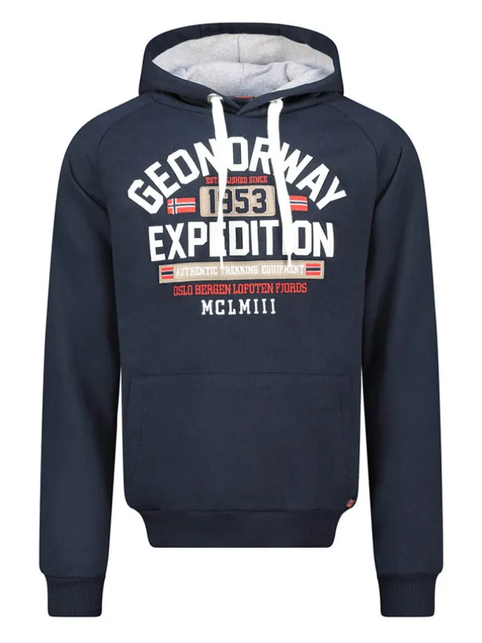 Hoodie "Germanito" in Dunkelblau