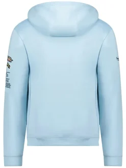 Hoodie "Gymclass" in Hellblau