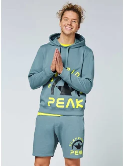 Hoodie in Blau