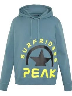 Hoodie in Blau