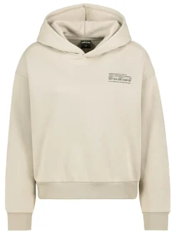 Hoodie in Creme