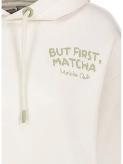 Hoodie in Creme