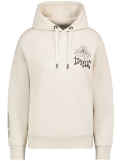 Hoodie in Creme