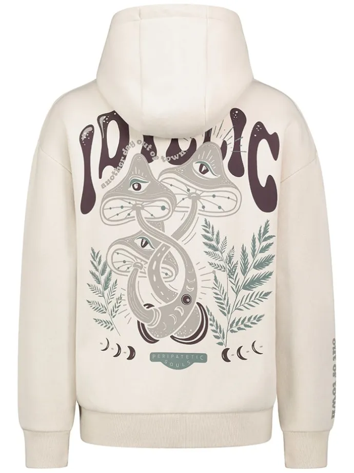 Hoodie in Creme